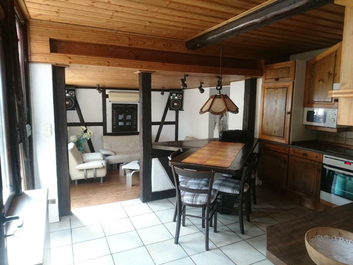 Fachwerkhaus In D 63667 Nidda Fuer 8 Bis 12 Personen Appartement Buitenkant foto
