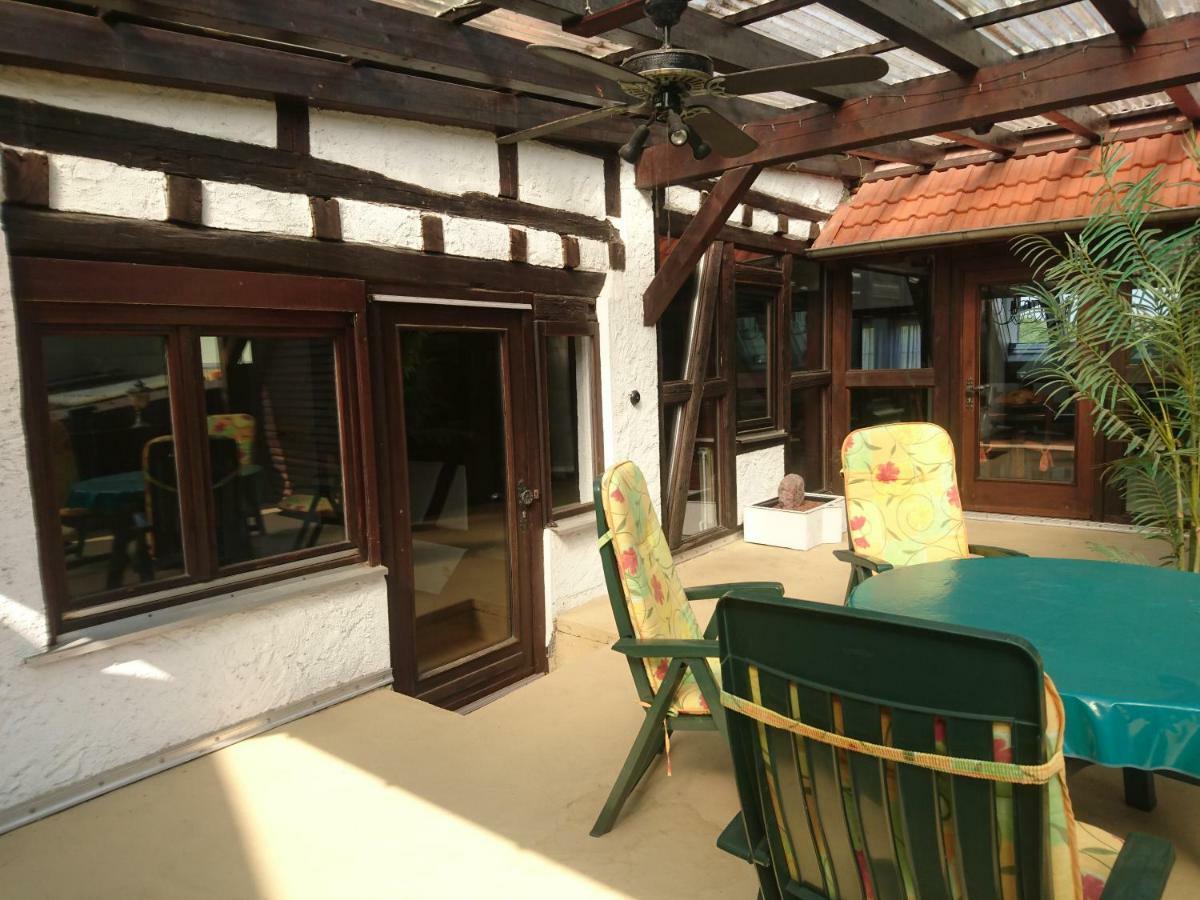 Fachwerkhaus In D 63667 Nidda Fuer 8 Bis 12 Personen Appartement Buitenkant foto